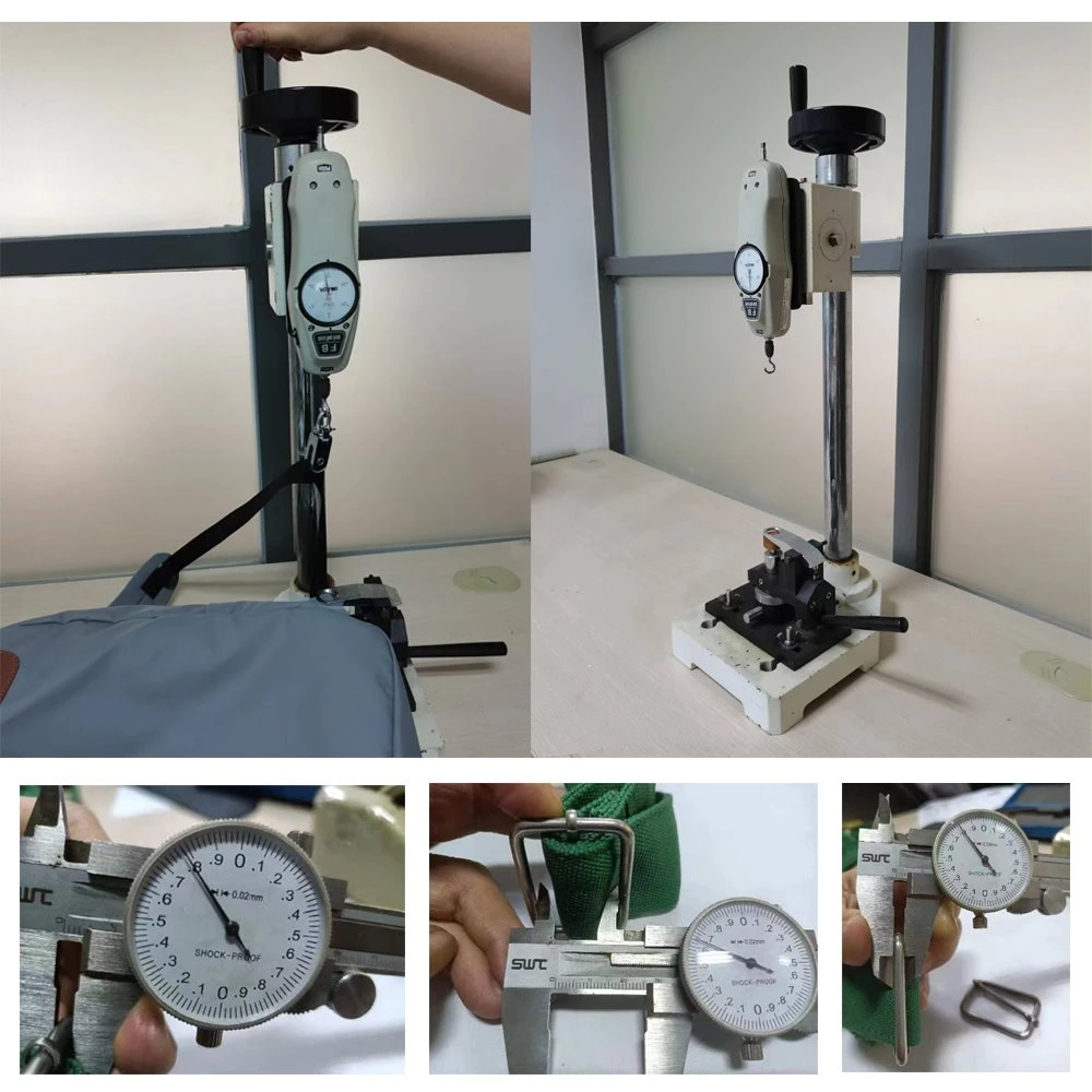 2 tensile testing machineand thickness meter