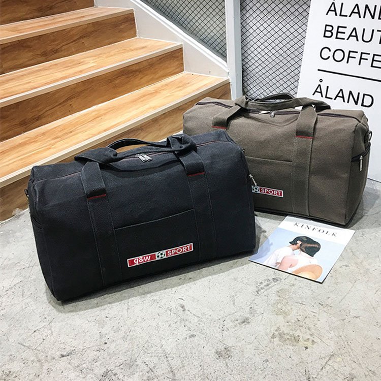 Duffelväska i canvas för män