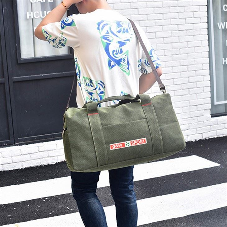 CANVAS DUFFLE BAG FOR MEN-FRONT