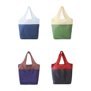 Vikbar shoppingväska återvunnen